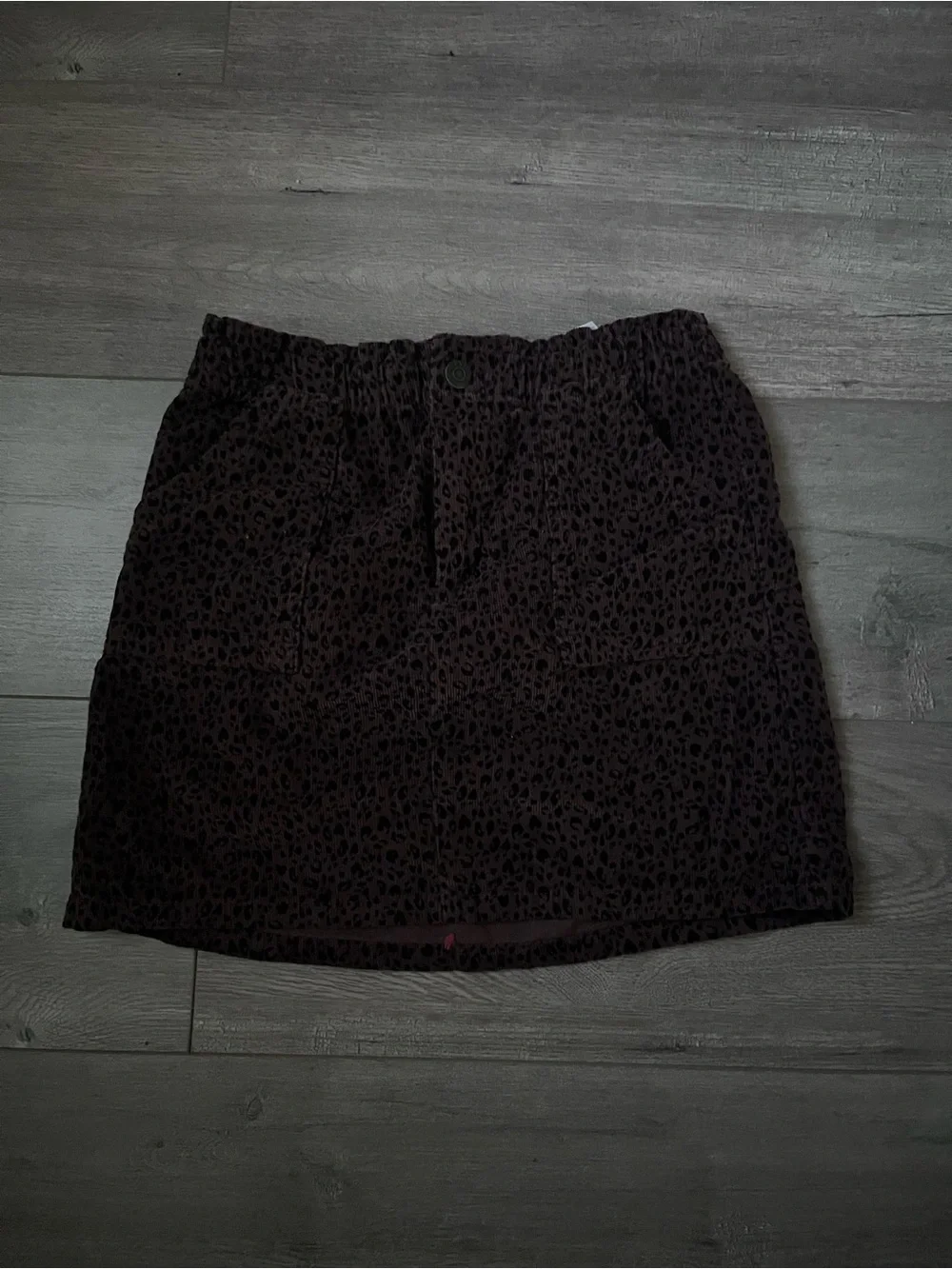 Old Navy cheetah print girls skirt